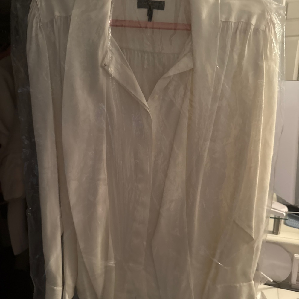 Rag and Bone Cream Blouse